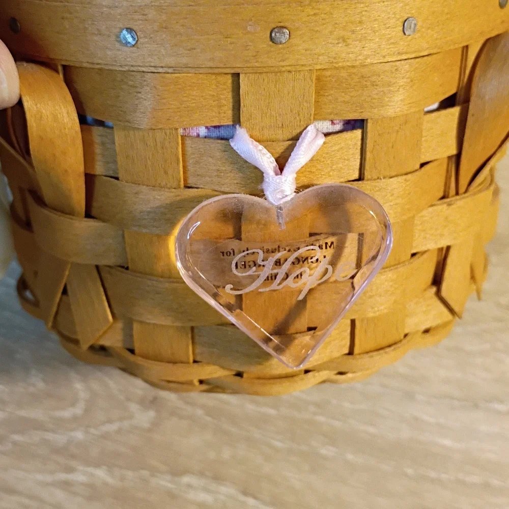 Longaberger 2006 Horizon Of Hope Basket Combo American Cancer Society